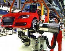 Produktion des Audi TT Roadster